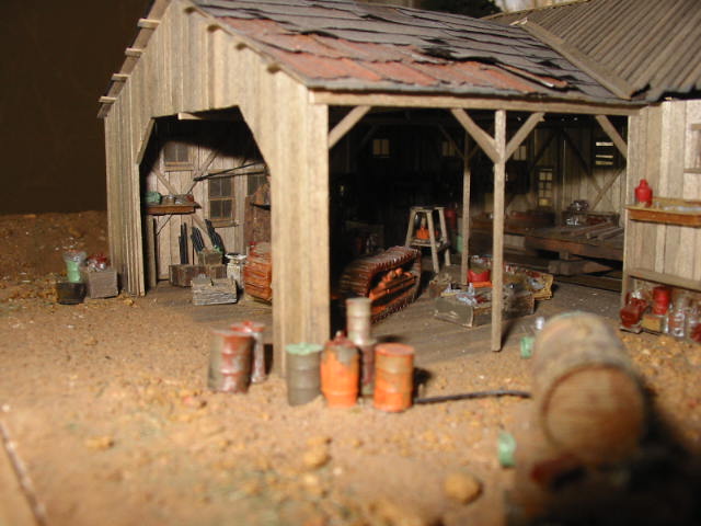 Logging and Tractor Repair Shed